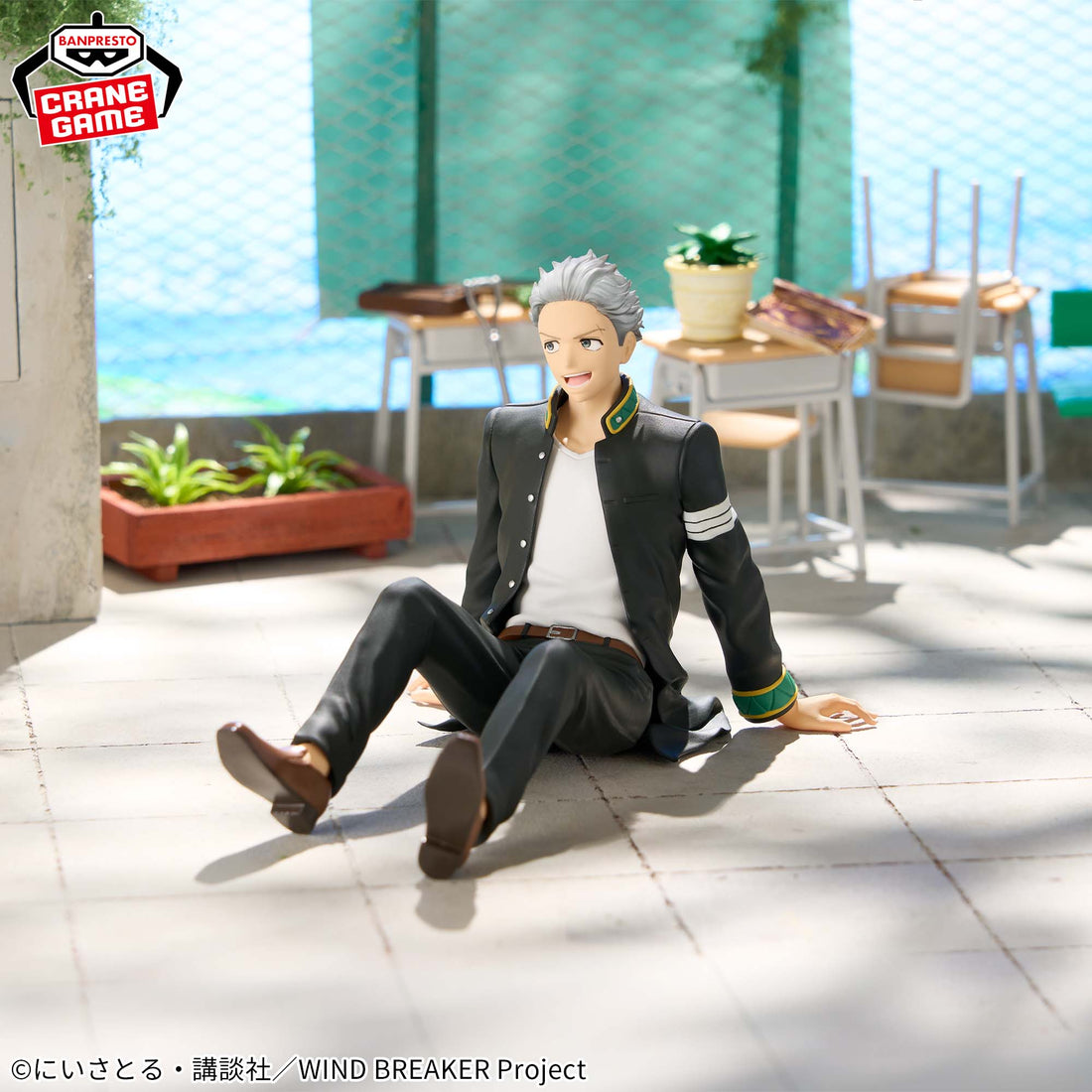Banpresto Crane Game Wind Breaker Hajime Umemiya Chatting Time Figure alternate product photo 4