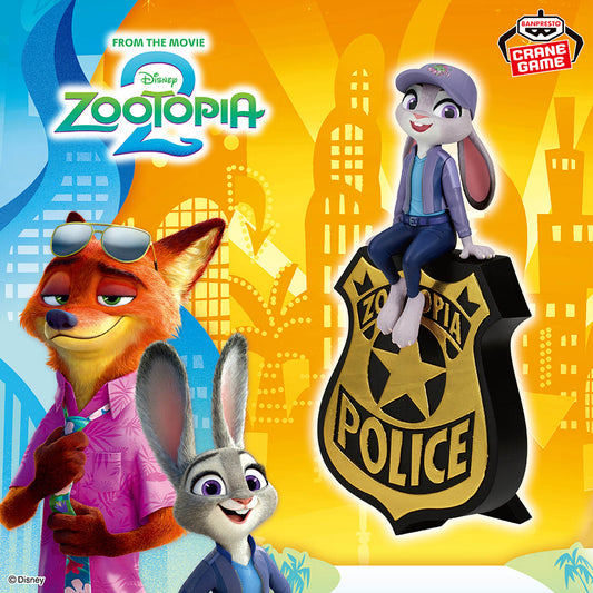Banpresto Crane Game Zootopia 2 Judy Hopps Monitor Top Figure main product photo
