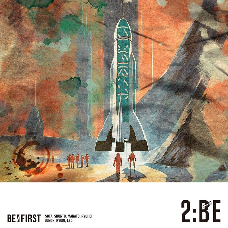 BE:FIRST 2:BE Standard Edition CD cover
