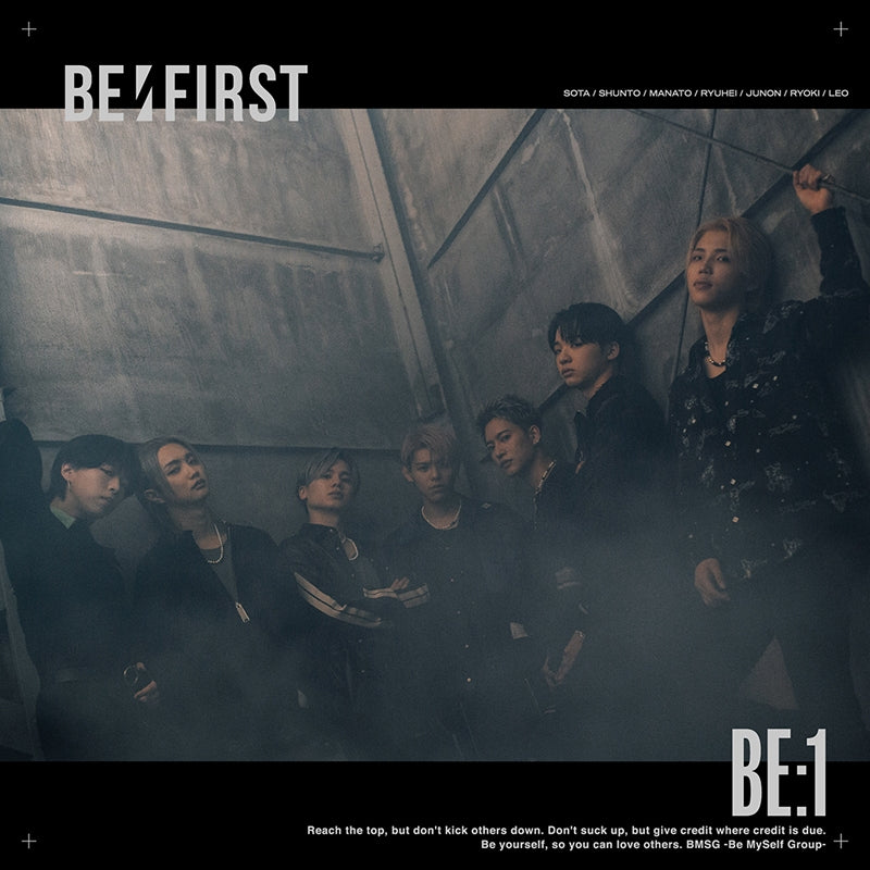 BE:FIRST BE:1 CD with DVD cover