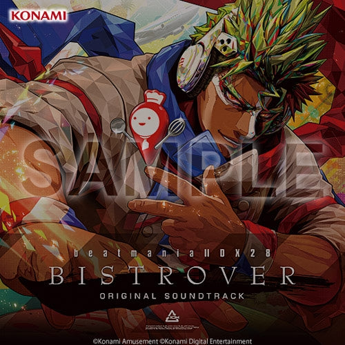 beatmania IIDX 28 BISTROVER Original Soundtrack 4CD - jacket artwork 1