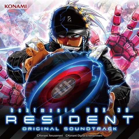 beatmania IIDX 30 RESIDENT Original Soundtrack CD - jacket artwork 1