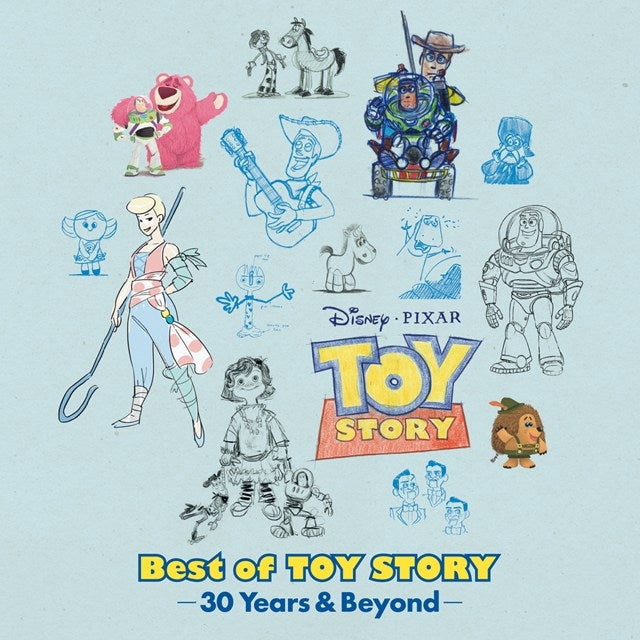 Best of Toy Story -30 Years & Beyond- anniversary CD cover