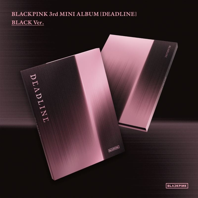BLACKPINK DEADLINE Black Ver. CD mini album photo-book package