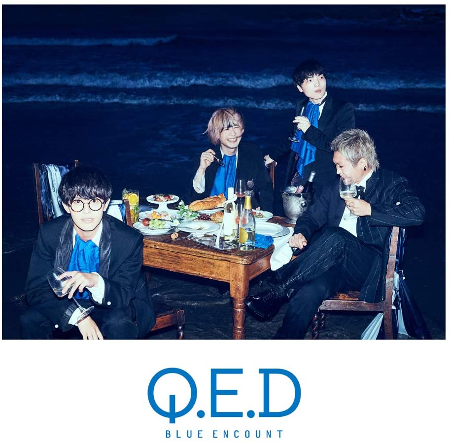 BLUE ENCOUNT Q.E.D Standard CD - front cover