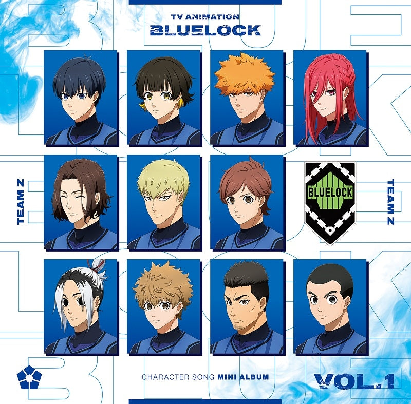Blue Lock Character Song Mini Album Vol.1 by TEAM Z CD cover