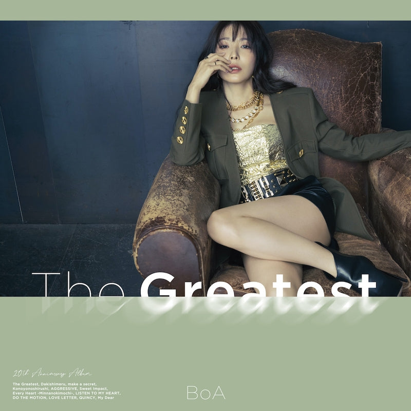 BoA The Greatest Standard Edition CD cover