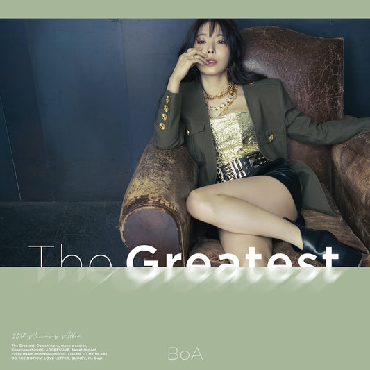 BoA The Greatest Standard Edition CD cover