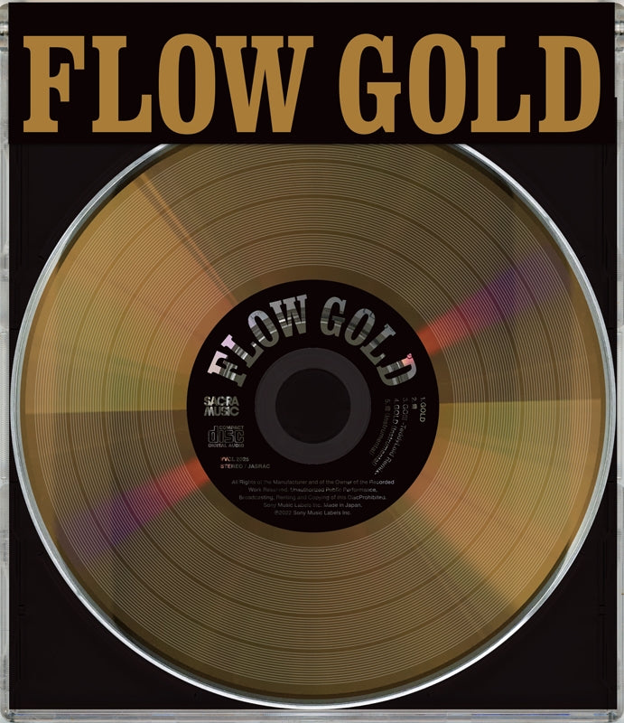 Boruto: Naruto Next Generations GOLD by FLOW Standard Edition CD - jacket artwork 1