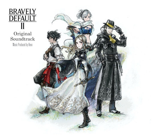 Bravely Default II Original Soundtrack Standard Edition CD - jacket artwork 1