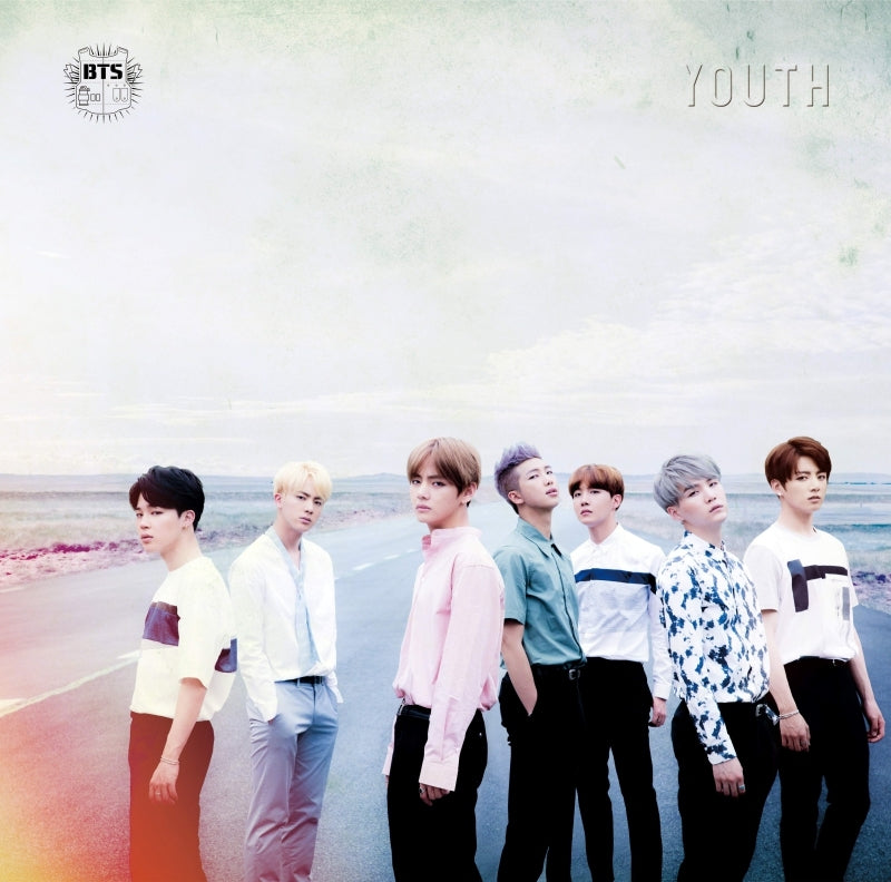 BTS Youth Clear Purple 2LP Vinyl - cover artwork