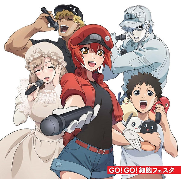 Cells at Work!! GO! GO! Saibo Festa Character Song CD - jacket artwork 1