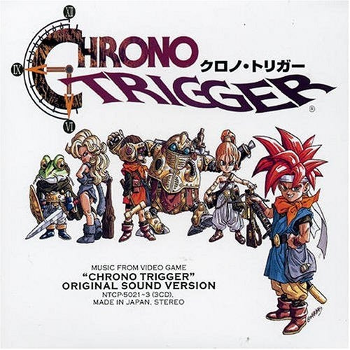 Chrono Trigger Original Sound Version 3CD - front cover