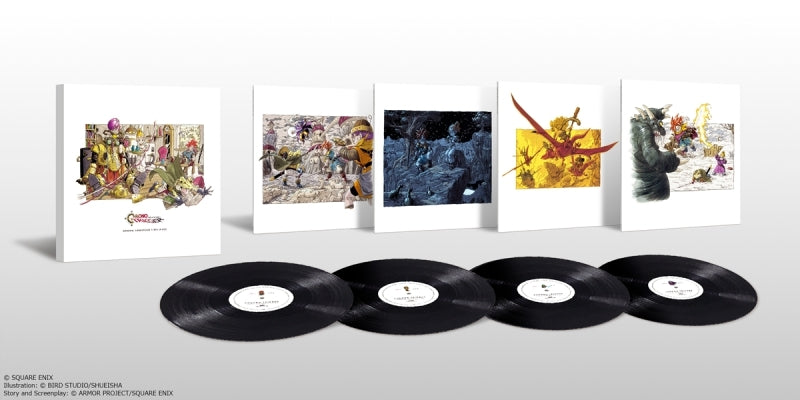 Chrono Trigger Original Soundtrack 4LP Vinyl Box - cover artwork