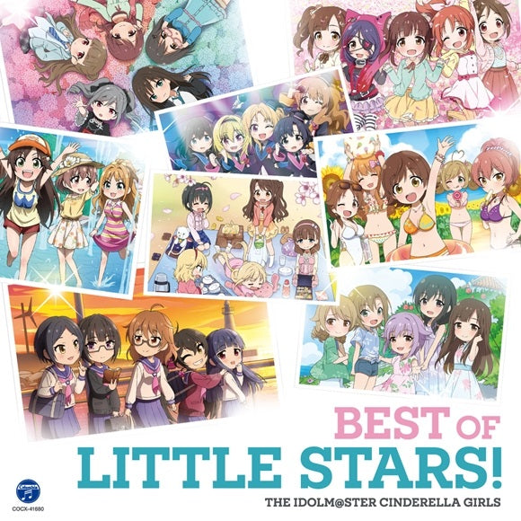 Cinderella Girls Best of Little Stars CD - front cover