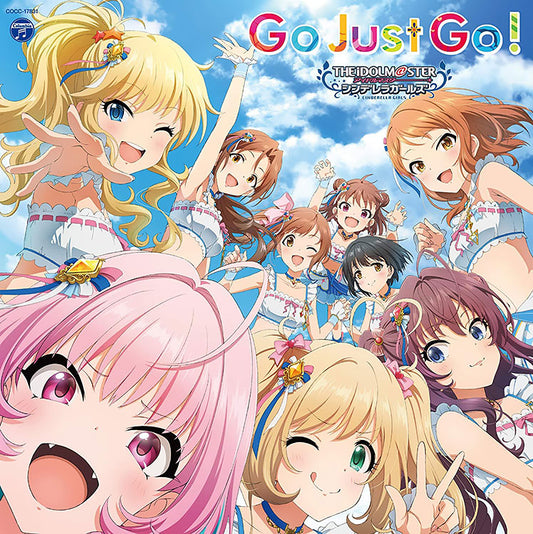 Cinderella Girls Gold Rush 01 Go Just Go CD - front cover