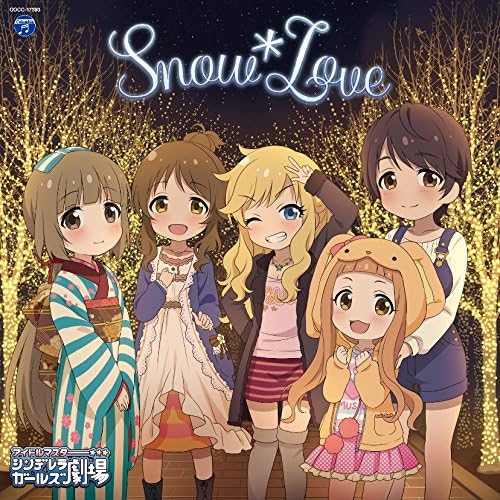 Cinderella Girls Little Stars Snow Love CD - front cover