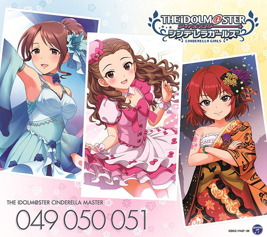 Cinderella Master 049-051 Hiromi, Miyu and Tomoe 3CD - front cover