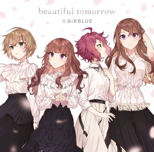 CUE! AiRBLUE Beautiful Tomorrow Standard Edition CD - front cover