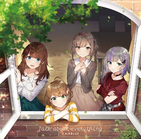CUE! AiRBLUE Talk about everything Standard Edition CD cover