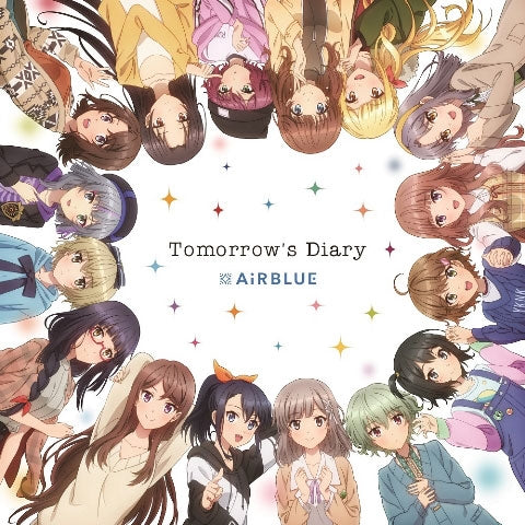 CUE! Tomorrow's Diary / Yumedayori by AiRBLUE Standard Edition CD - jacket artwork 1