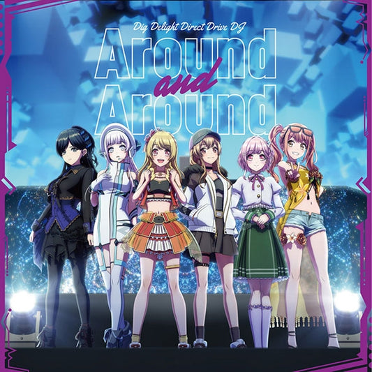 D4DJ All Mix Around and Around by D4DJ Cast CD - jacket artwork 1