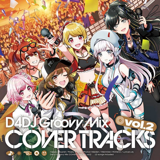 D4DJ Groovy Mix Cover Tracks Vol.2 CD cover