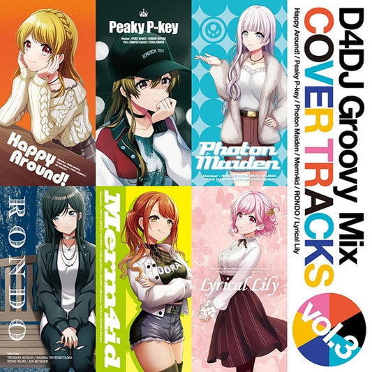 D4DJ Groovy Mix Cover Tracks Vol.3 CD cover