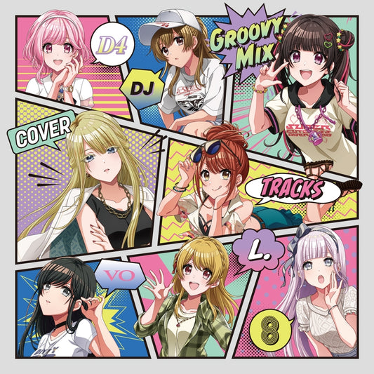 D4DJ Groovy Mix Cover Tracks Vol.8 CD cover