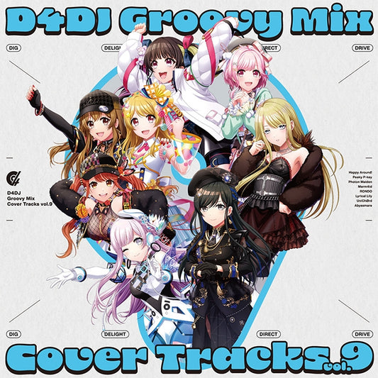 D4DJ Groovy Mix Cover Tracks Vol. 9 CD cover