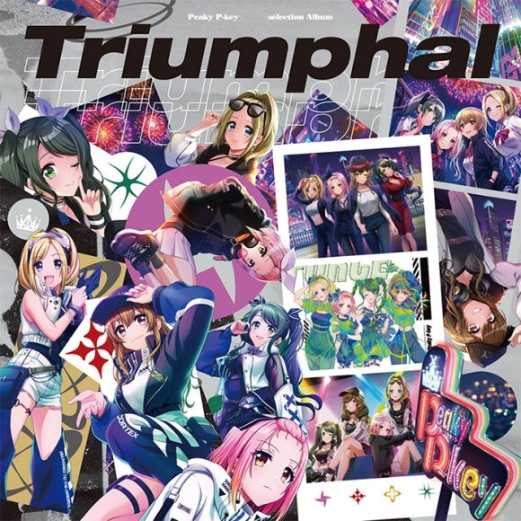 D4DJ Peaky P-key Triumphal 2CD Album cover