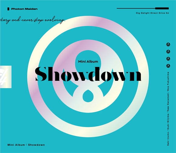 D4DJ Photon Maiden Showdown CD and Blu-ray cover