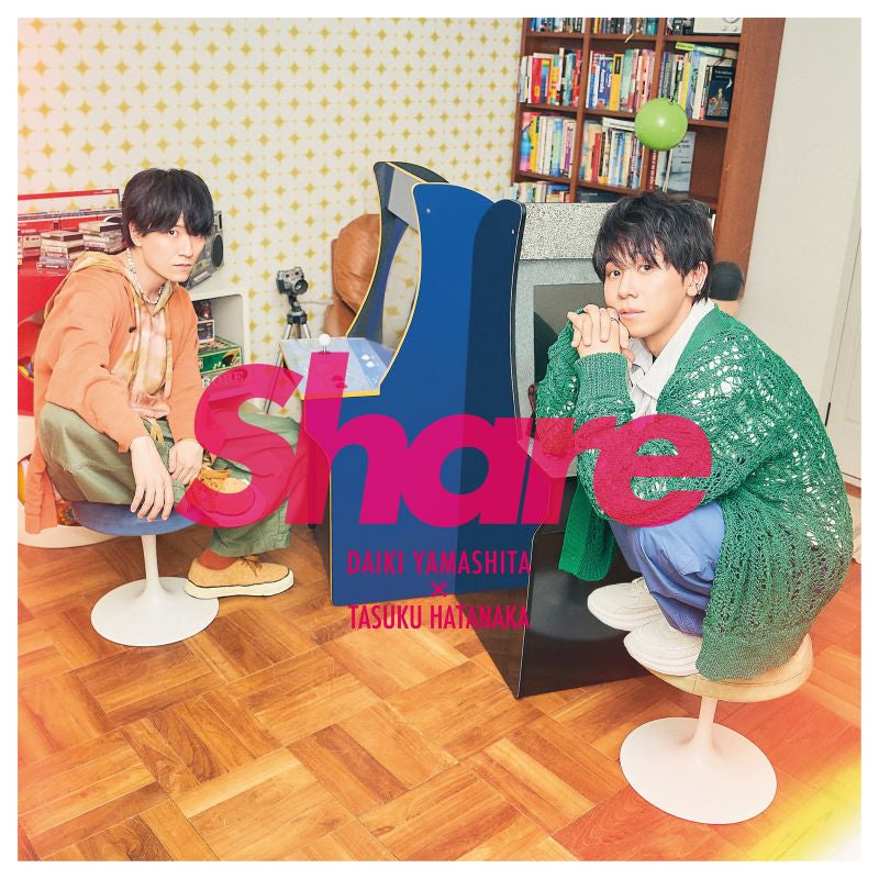 Daiki Yamashita x Tasuku Hatanaka Share Standard Edition CD - jacket artwork 1