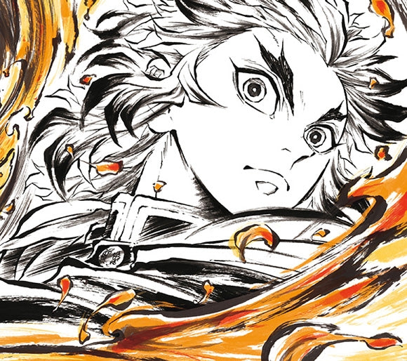 Demon Slayer Kimetsu no Yaiba Mugen Train Original Soundtrack by Yuki Kajiura and Go Shiina 2CD - jacket artwork 1