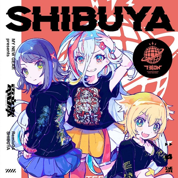 Denonbu MY NEW GEAR Remix04 SHIBUYA CD cover