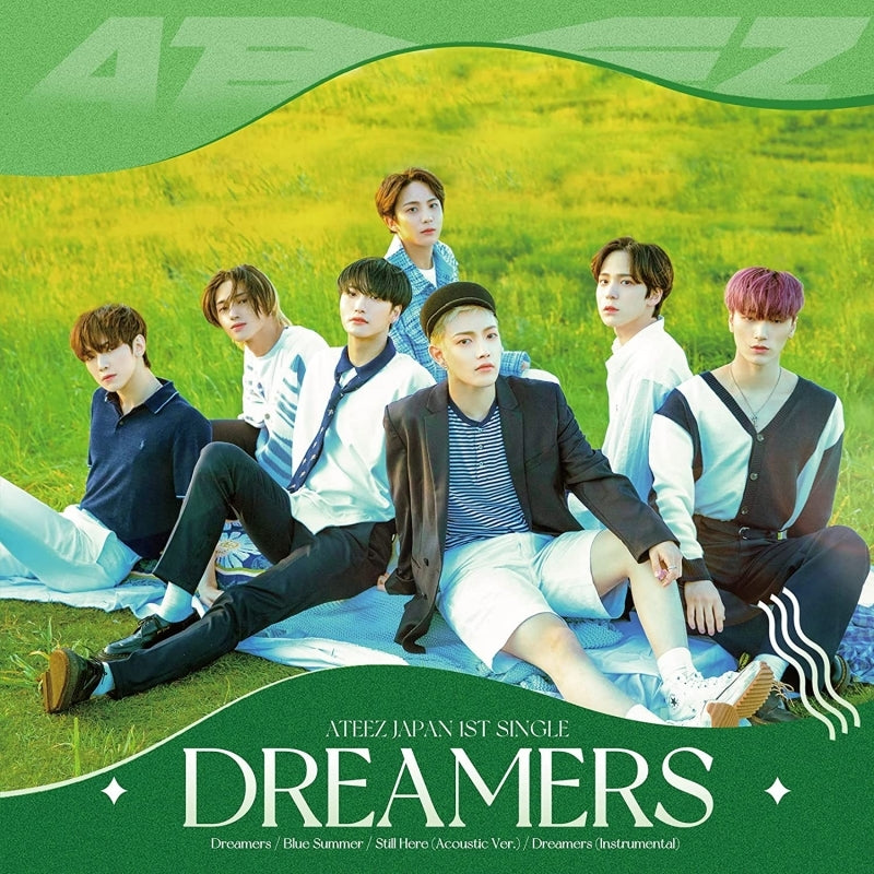 Digimon Adventure Dreamers by ATEEZ Japan Standard Edition CD - jacket artwork 1