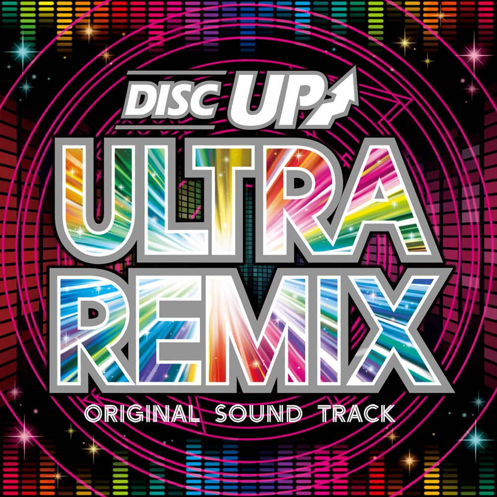 DISC UP ULTRAREMIX Original Soundtrack CD - front cover