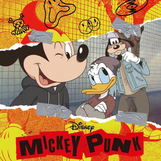 Disney Mickey Punk CD - jacket artwork 1