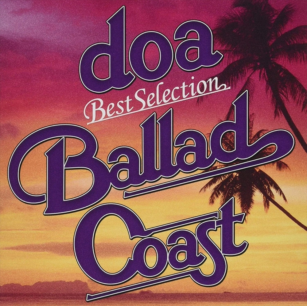 doa Best Selection BALLAD COAST CD - front cover