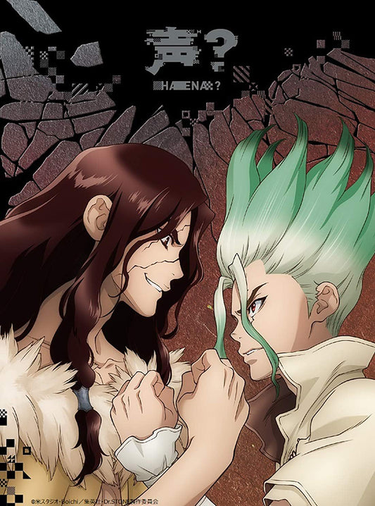 Dr. STONE Hatena Koe Dake ga Anime CD+DVD - front cover