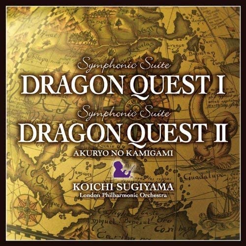 Dragon Quest I and II Symphonic Suite London CD - front cover