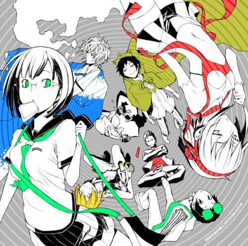 Durarara!! DRRR Wrapping!! Character Song Collection CD - front cover