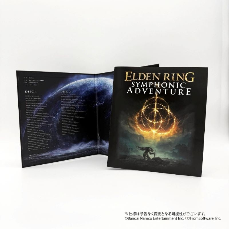 Elden Ring Symphonic Adventure Concert Album 2CD package and contents