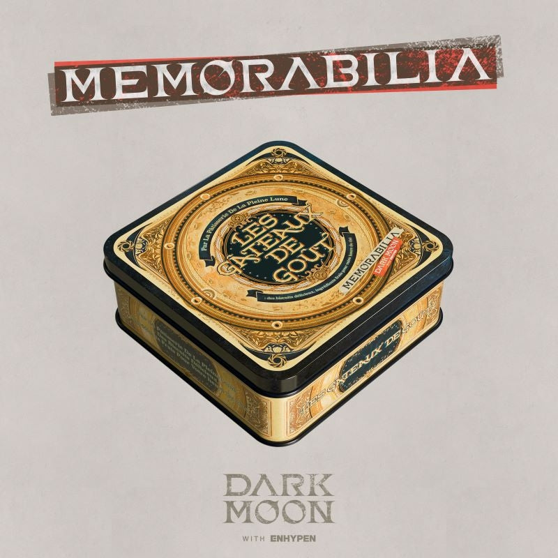 ENHYPEN DARK MOON Special Album MEMORABILIA Imported Edition CD - jacket artwork 1