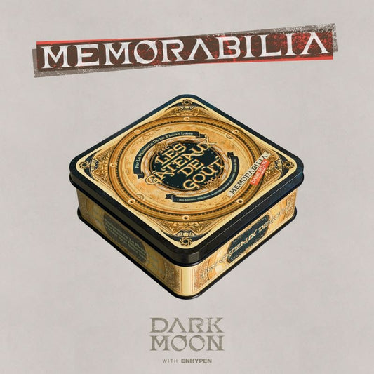 ENHYPEN DARK MOON Special Album MEMORABILIA Imported Edition CD - jacket artwork 1