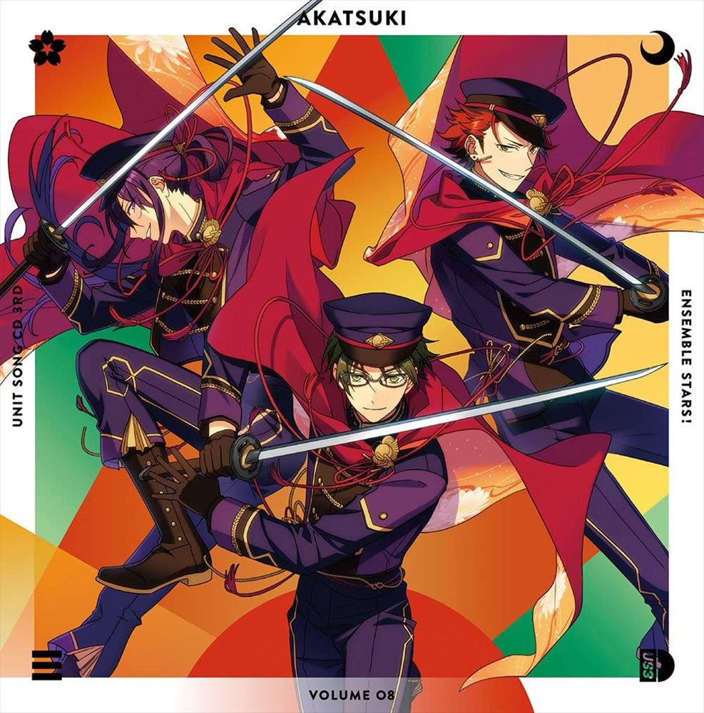 Ensemble Stars Akatsuki Unit Songs Series 3 Vol 8 CD - front cover
