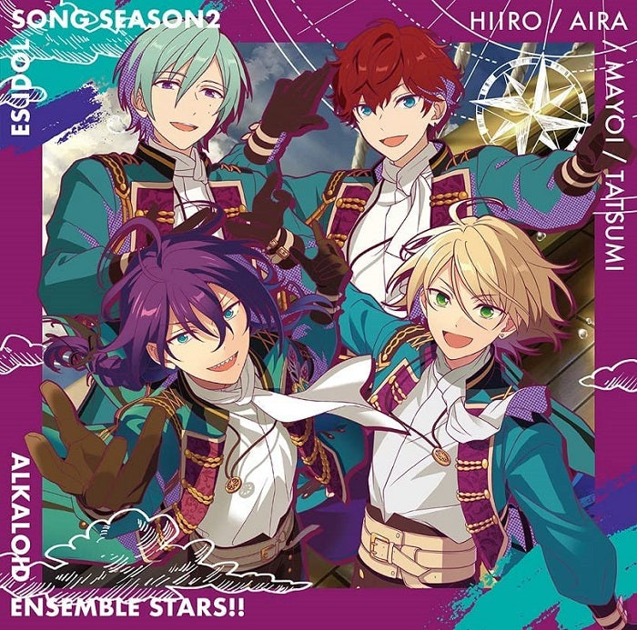 Ensemble Stars!! ALKALOID Believe 4 leaves CD - front cover