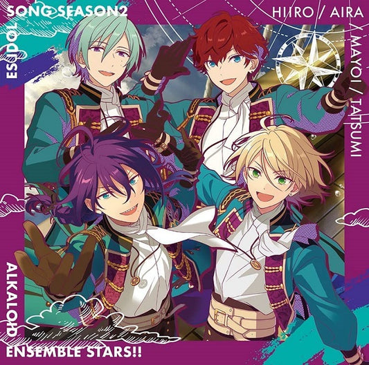 Ensemble Stars!! ALKALOID Believe 4 leaves CD - front cover