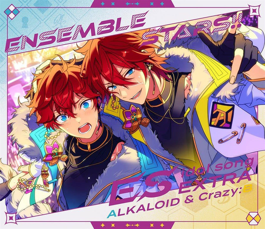 Ensemble Stars!! ES Idol Song Extra ALKALOID & Crazy:B CD - front cover