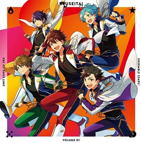 Ensemble Stars Ryuseitai Unit Songs Series 3 Vol 1 CD - front cover